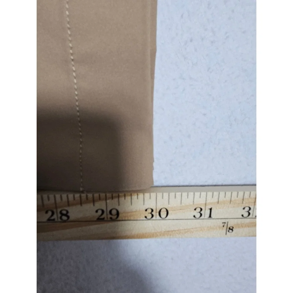 J.Crew Flex Slim Fit Chino Pants Mens 33x30 Dark Khaki Tan AA712 NEW